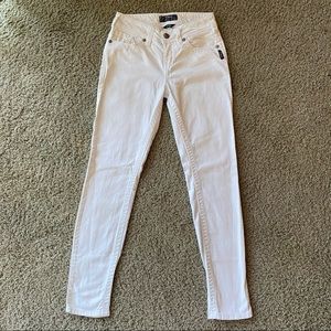 Silver Brand White Skinny Jeans